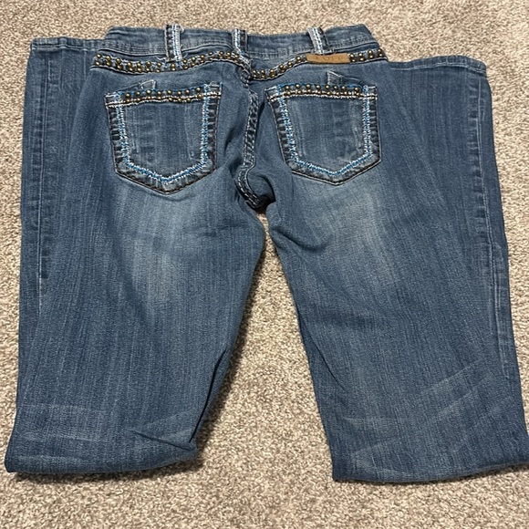 Cowgirl Tuff Copper Beauty Boot Cut Jeans - Picture 4 of 5